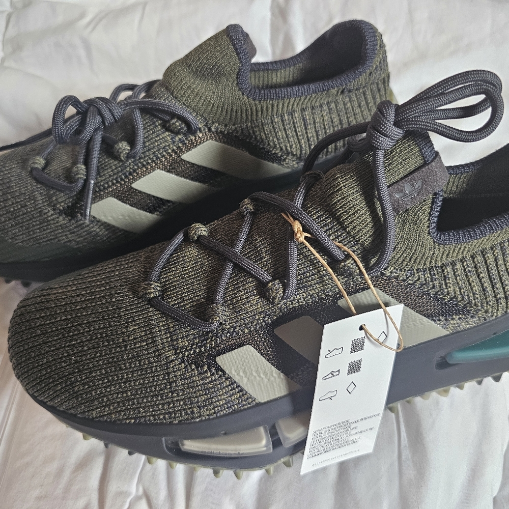 NMD-S1 Adidas Focus Olive / Silver Pebble / Carbon - Picture 3 of 7